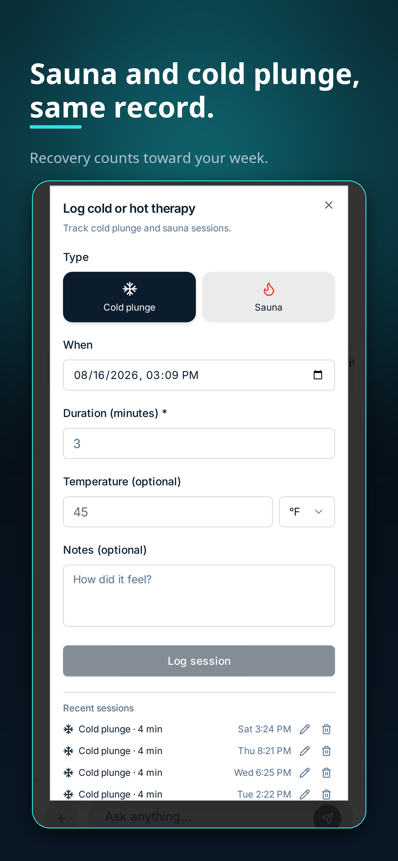 BlueFit App screenshot 9