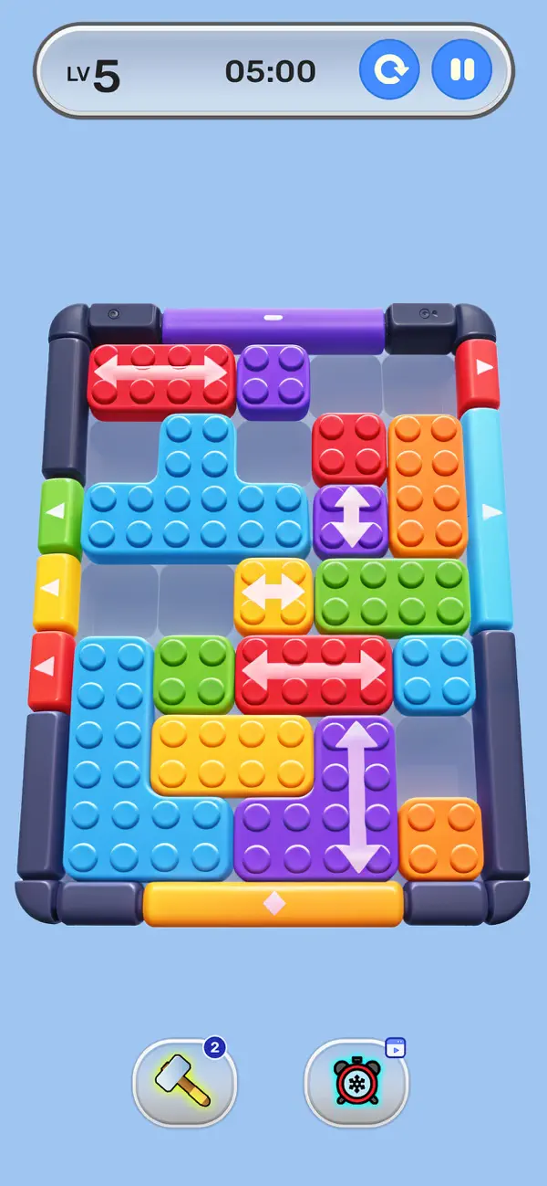 Screenshot #2 pour Color Block Jam Puzzle Sort