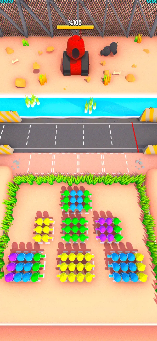 Screenshot #3 pour Army Defense Match