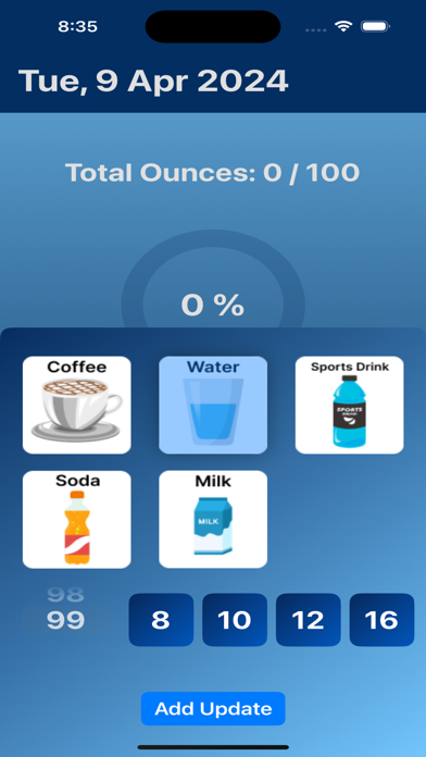 Simple Hydration Screenshot