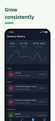 OneMoreRep: Reps Tracker iPhone screenshot