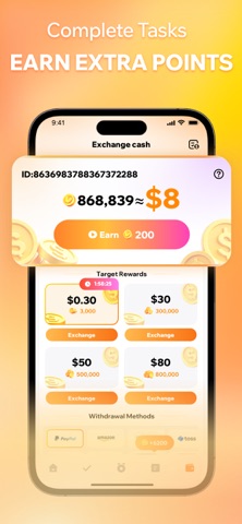 StepCoin: Walk & Earn money iPhone screenshot 3