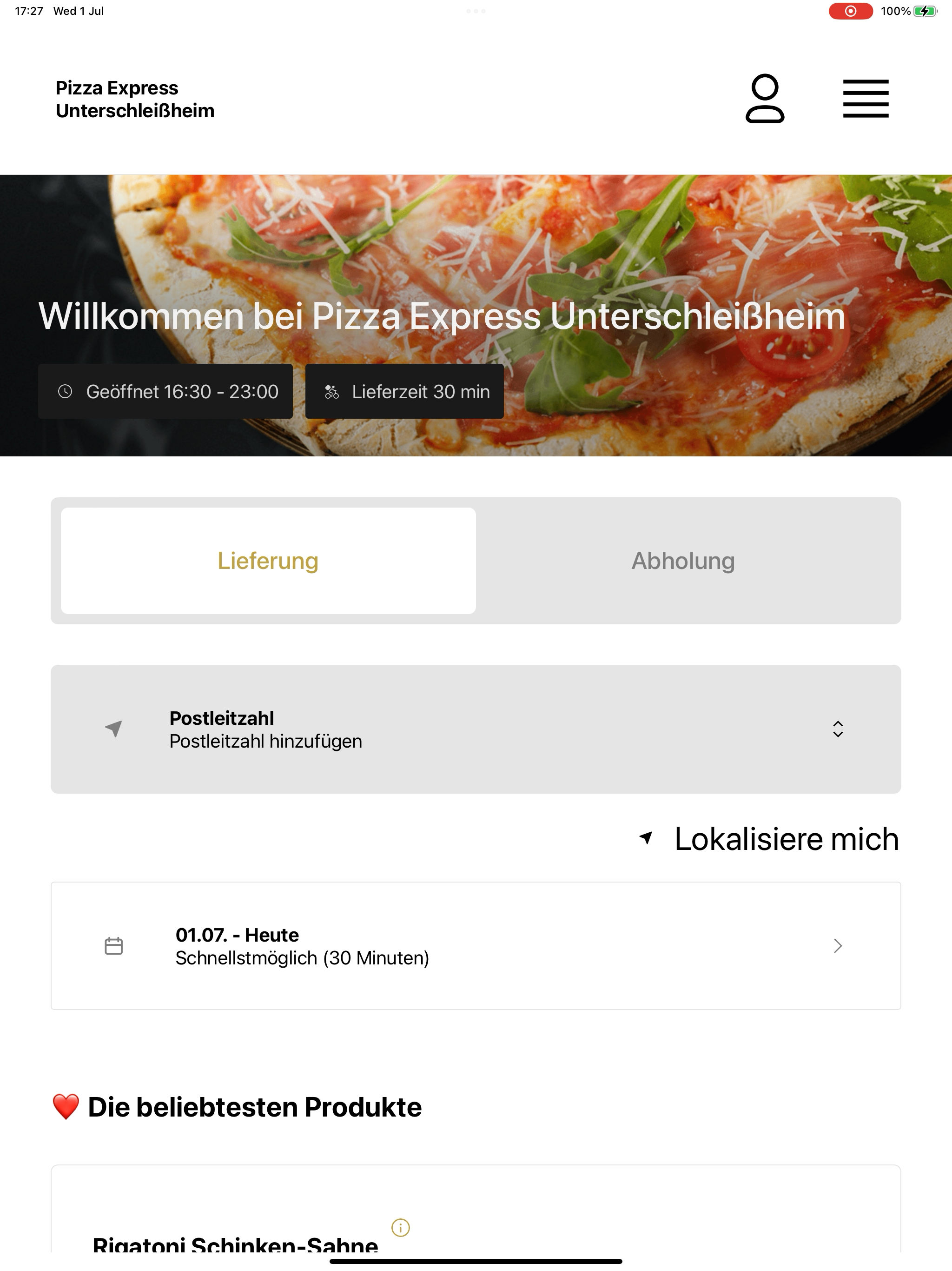 Pizza Express Unterschleißheim
