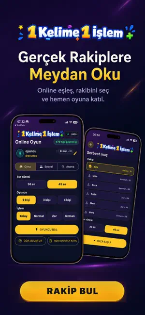 1 Kelime 1 İşlem screenshot 4
