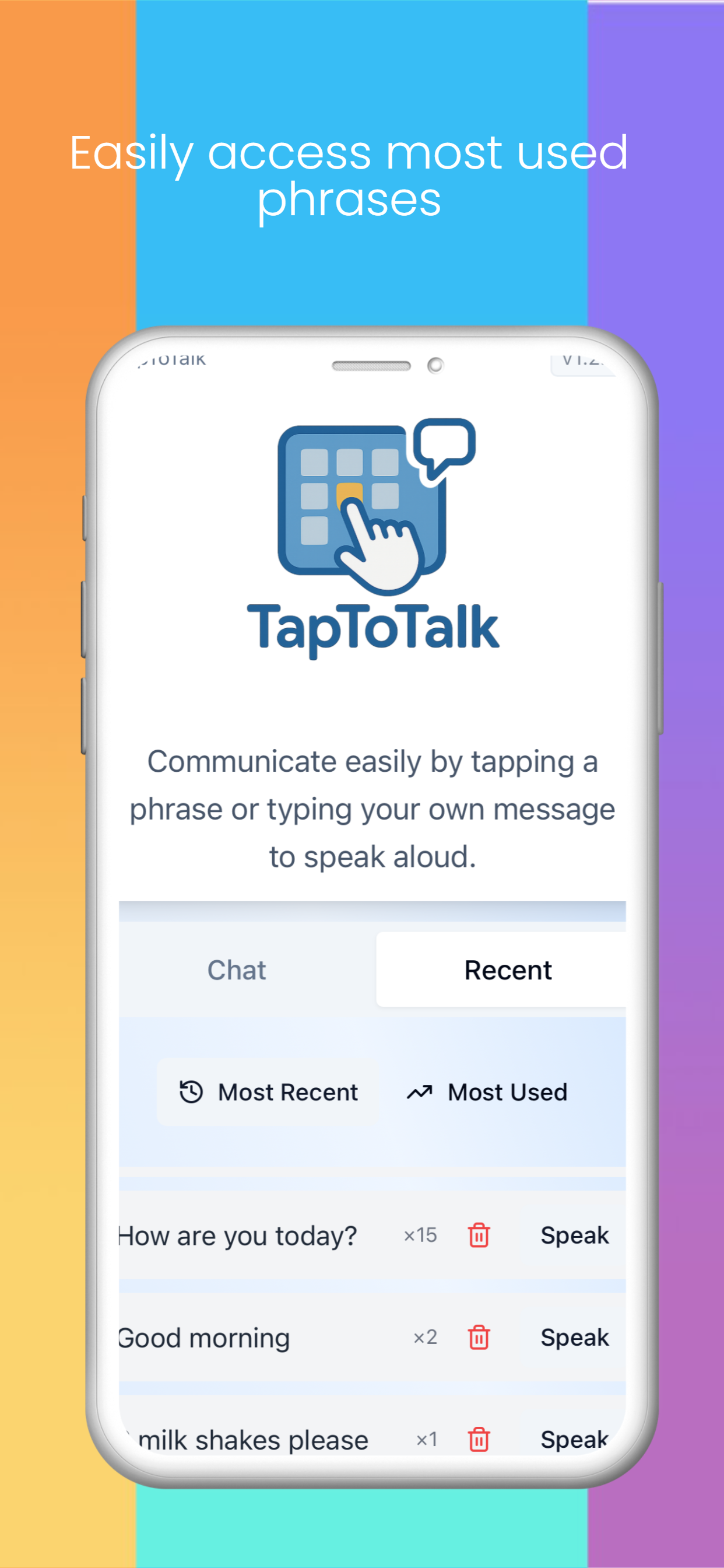 TapToTalk screenshot 3