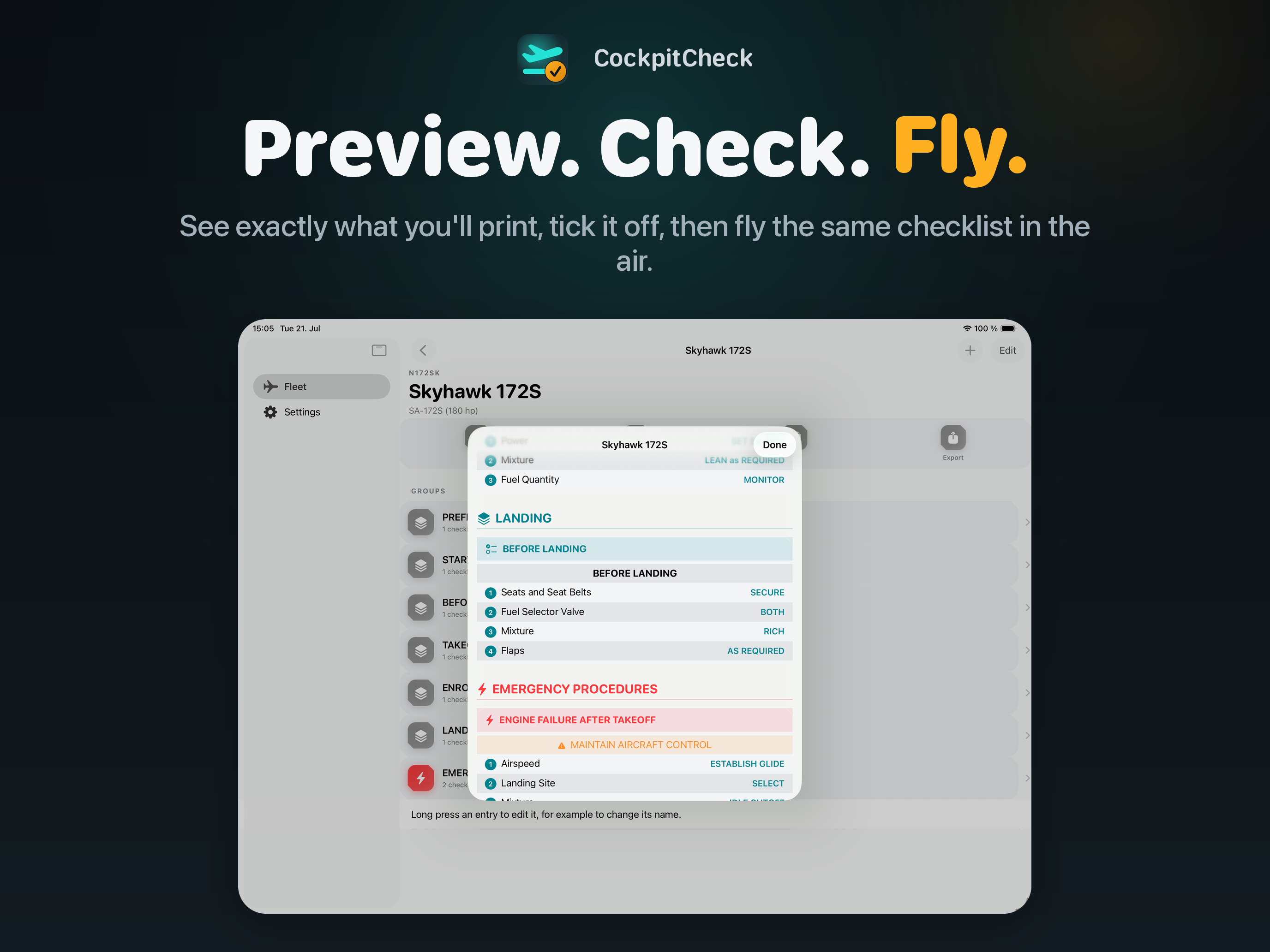 Cockpit-Check screenshot 18