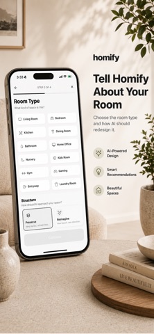 Homify - AI Interior Design Screenshot 2 of 8