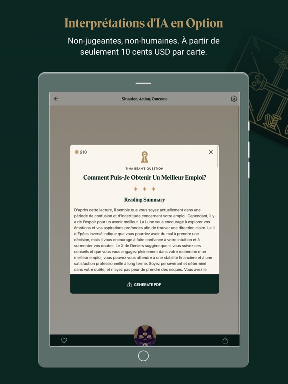 Screenshot #5 pour Labyrinthos Tarot Reading