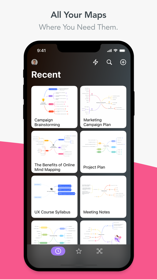 #5. Mind Mapping - MindMeister (iOS) 由: MeisterLabs