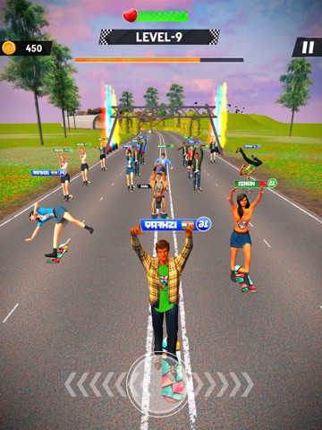 Jump Skating: Skateboard Games iPad screenshot