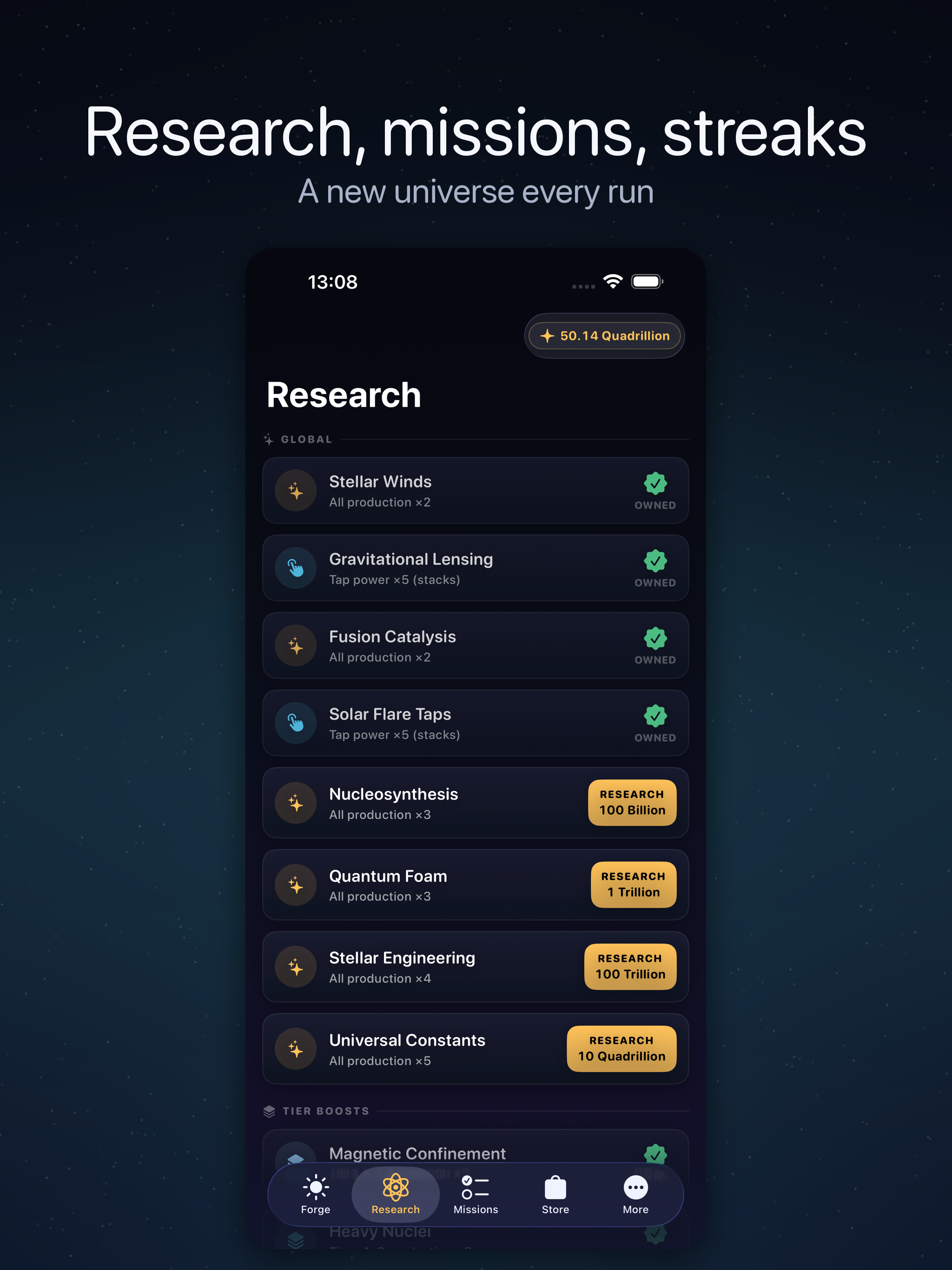 Supernova: Idle Star Forge screenshot 12