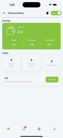 ElUmano Delivery screenshot