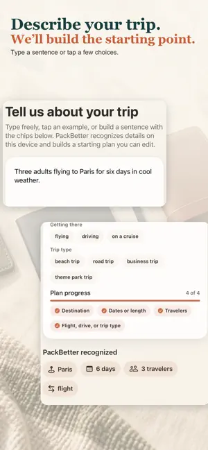 PackBetter: Travel Companion screenshot 2