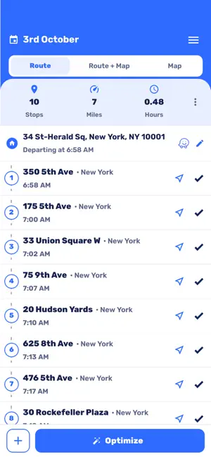 Route Planner - GetWay screenshot 2