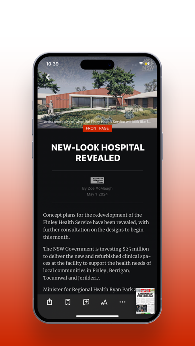 Southern Riverina News Screenshot