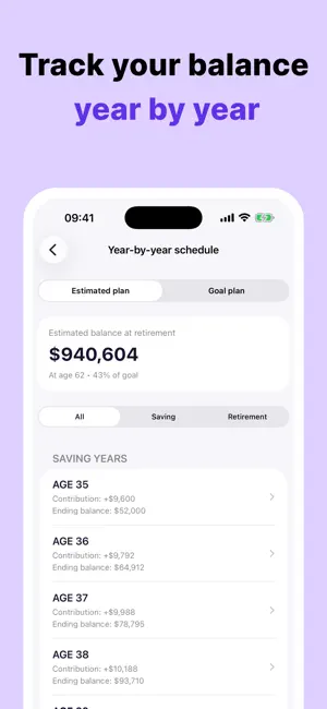 Retirement Calculator, Planner screenshot 3
