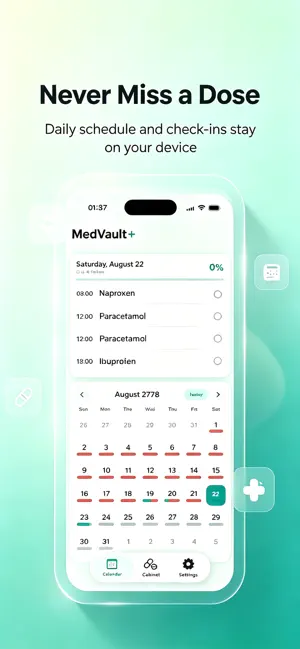 Medvault+ screenshot 1
