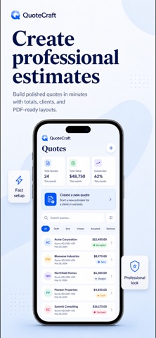 QuoteCraft: Estimate Maker Screenshot 5 of 6