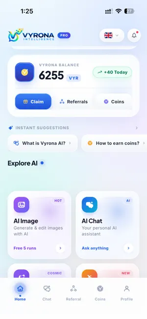 Vyrona screenshot 1