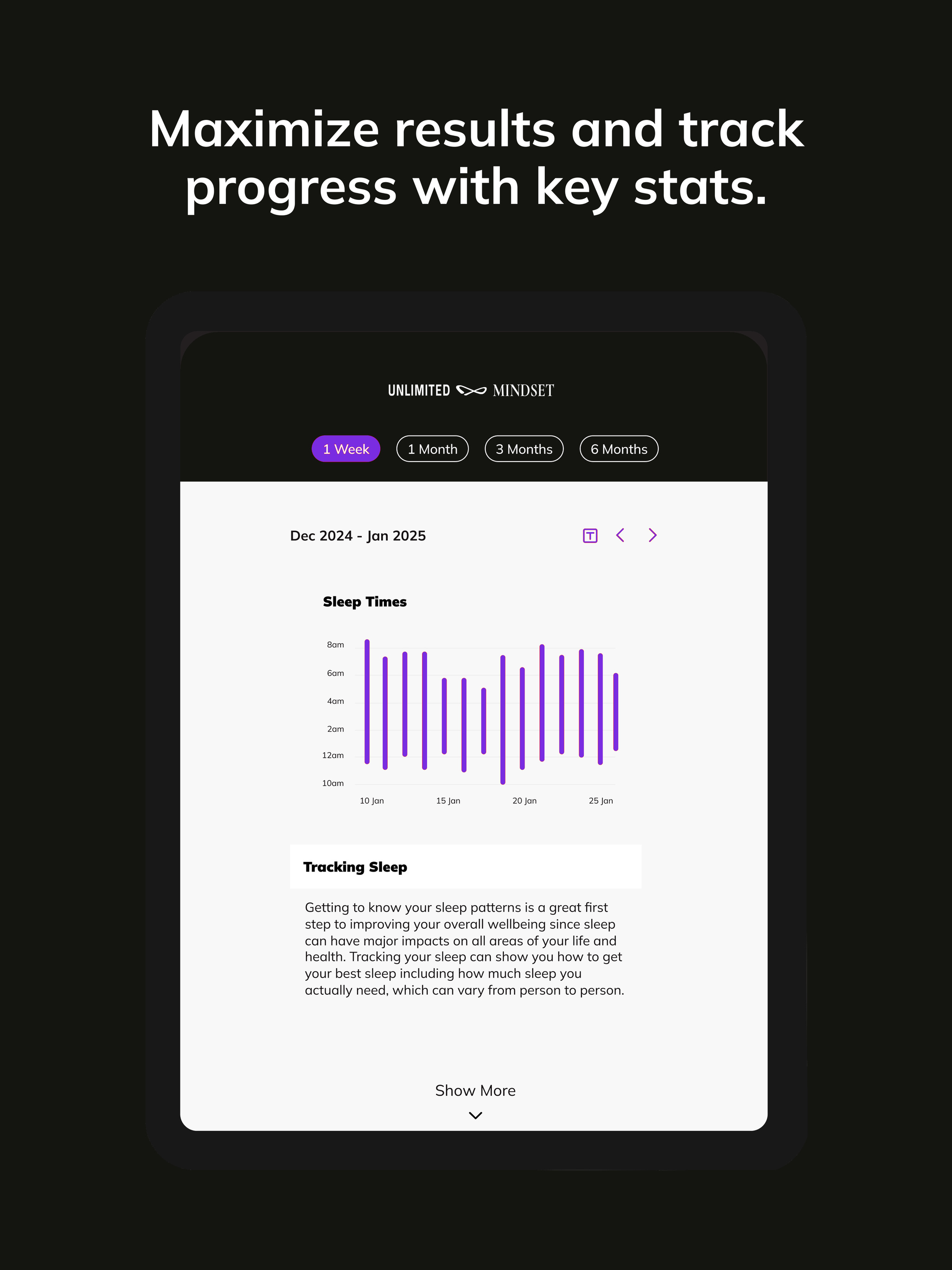 Unlimited Mindset Wellness App screenshot 11