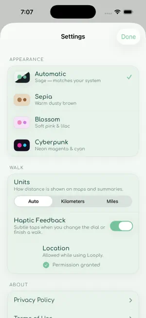 Looply: Walking Loops screenshot 3