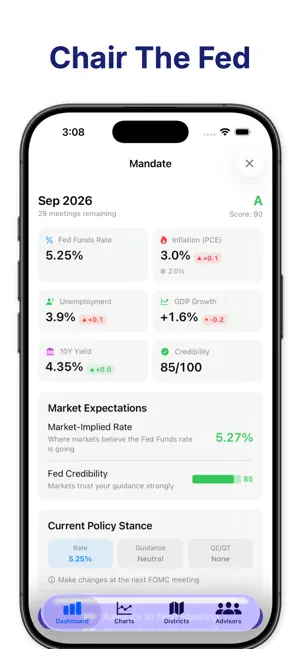 Mandate - Chair the Fed screenshot 1
