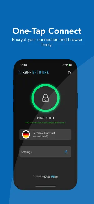 KAGE VPN screenshot 3