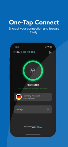 KAGE VPN screenshot