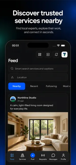 Truveti: Local Pro Profiles screenshot 1
