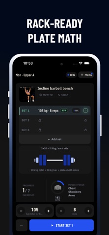 Anvyl: Gym Workout Planner Screenshot 2 of 10