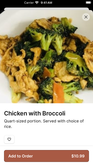 Rice Bowl Cafe iPhone screenshot 3 - Food & Drink app