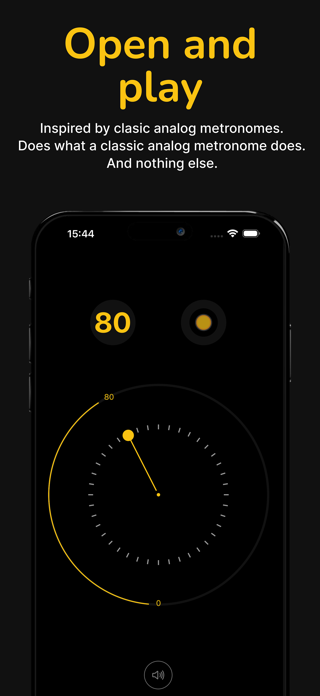Analog Metronomo Screenshot 2 of 2