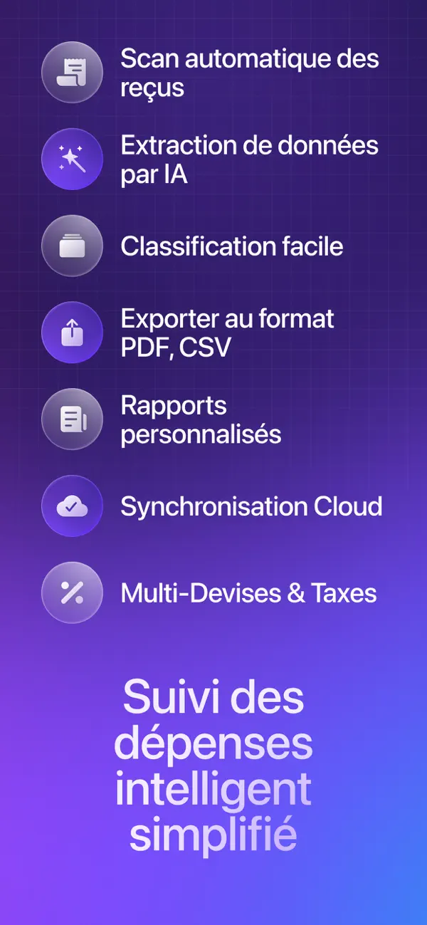 Screenshot #3 pour Reçus Intelligents: Scanner