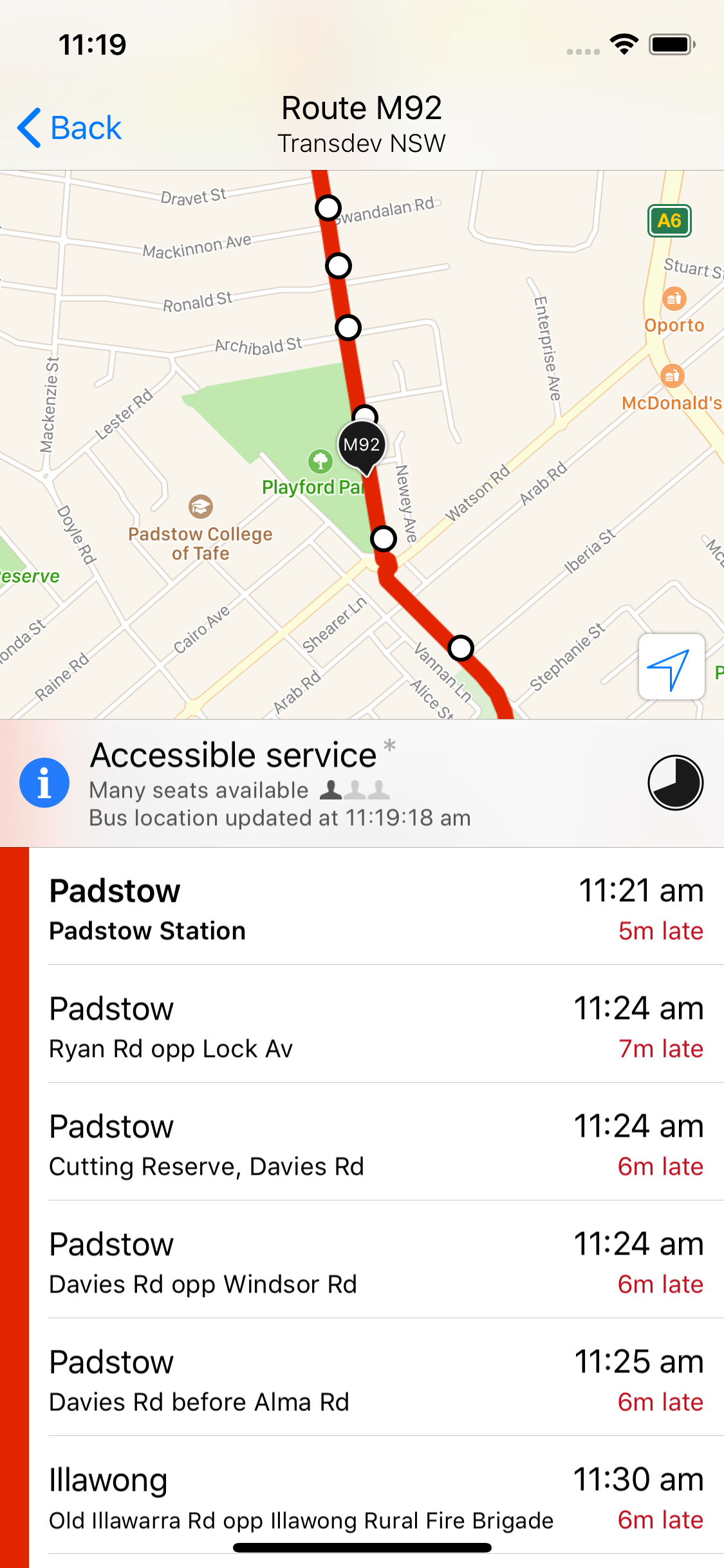 TripView screenshot 4
