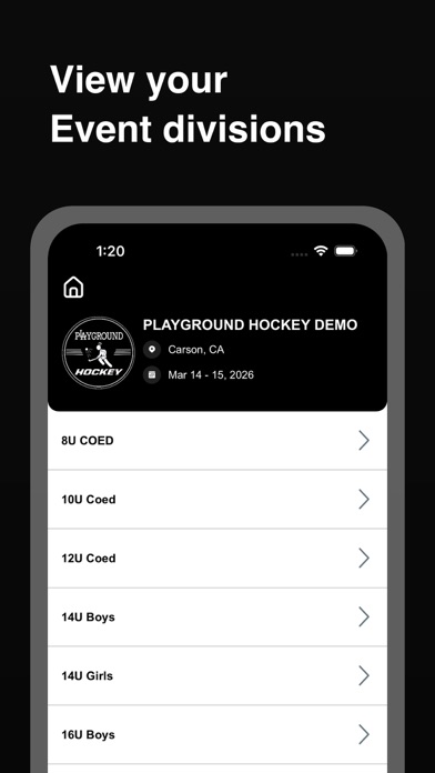 Play HKY iPhone screenshot 5 - Sports app