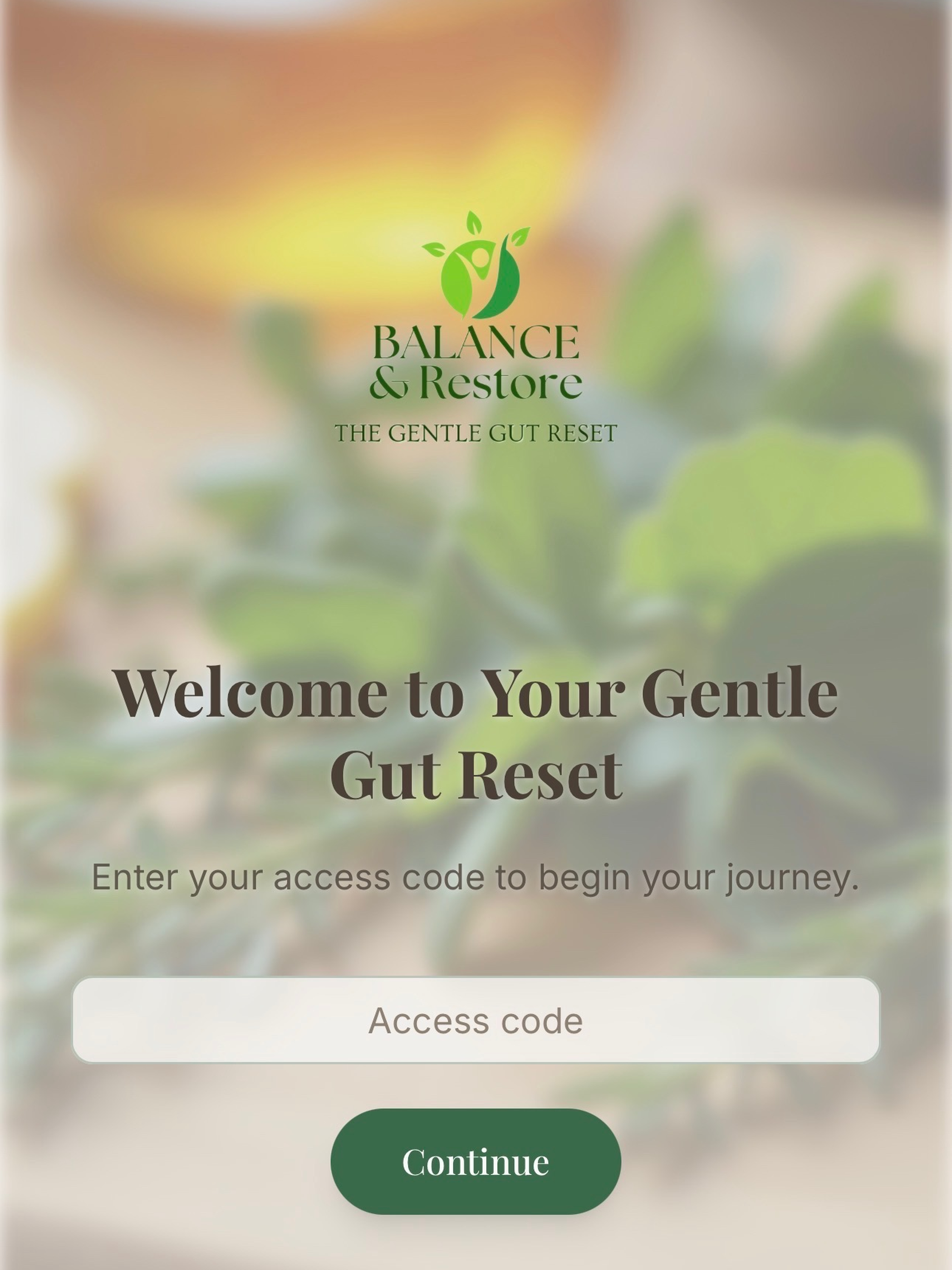 Gentle Gut Reset