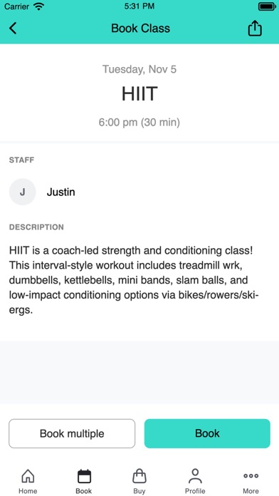 Sweat Method Screenshot