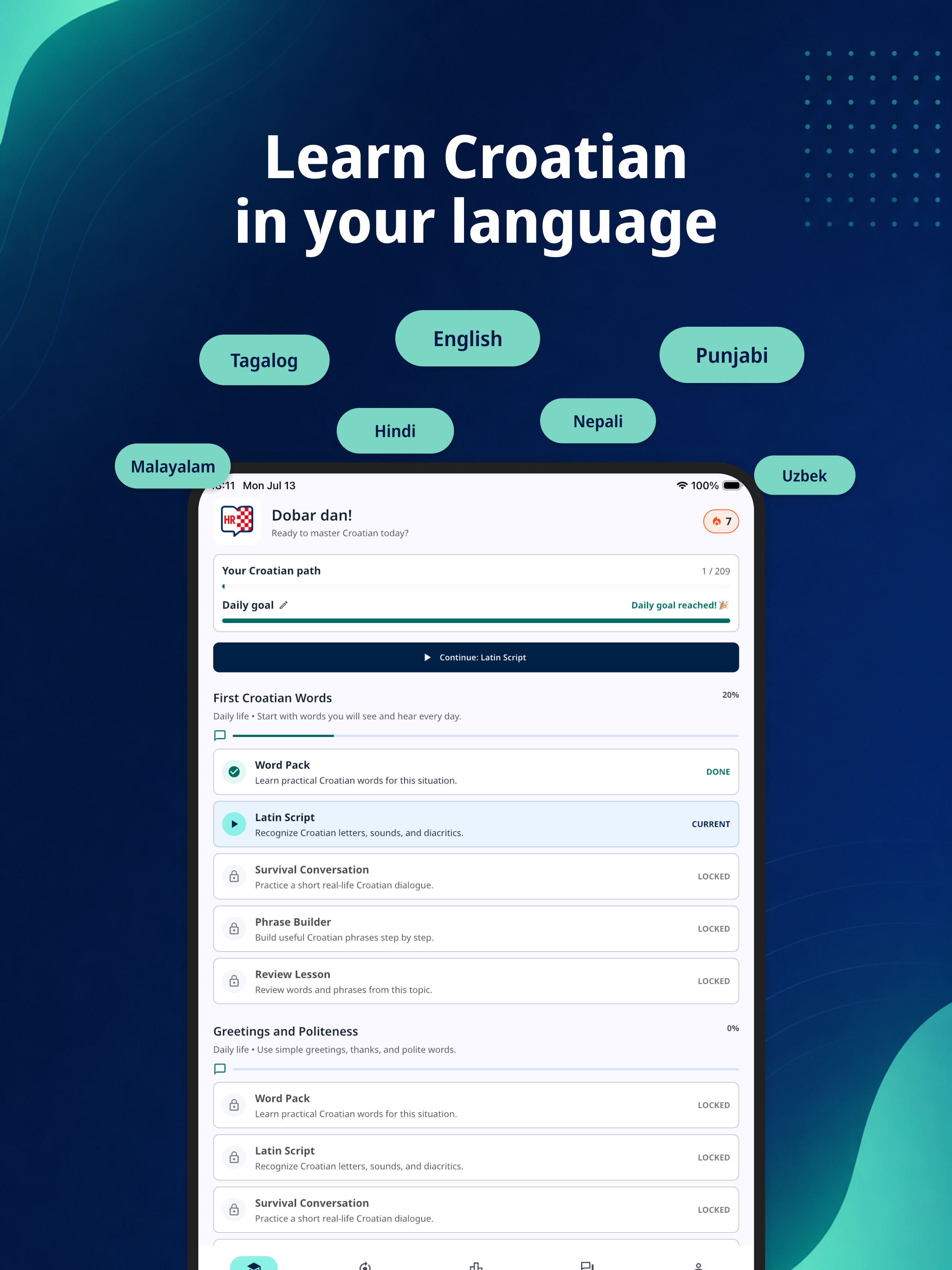 Learn Croatian Now screenshot 5