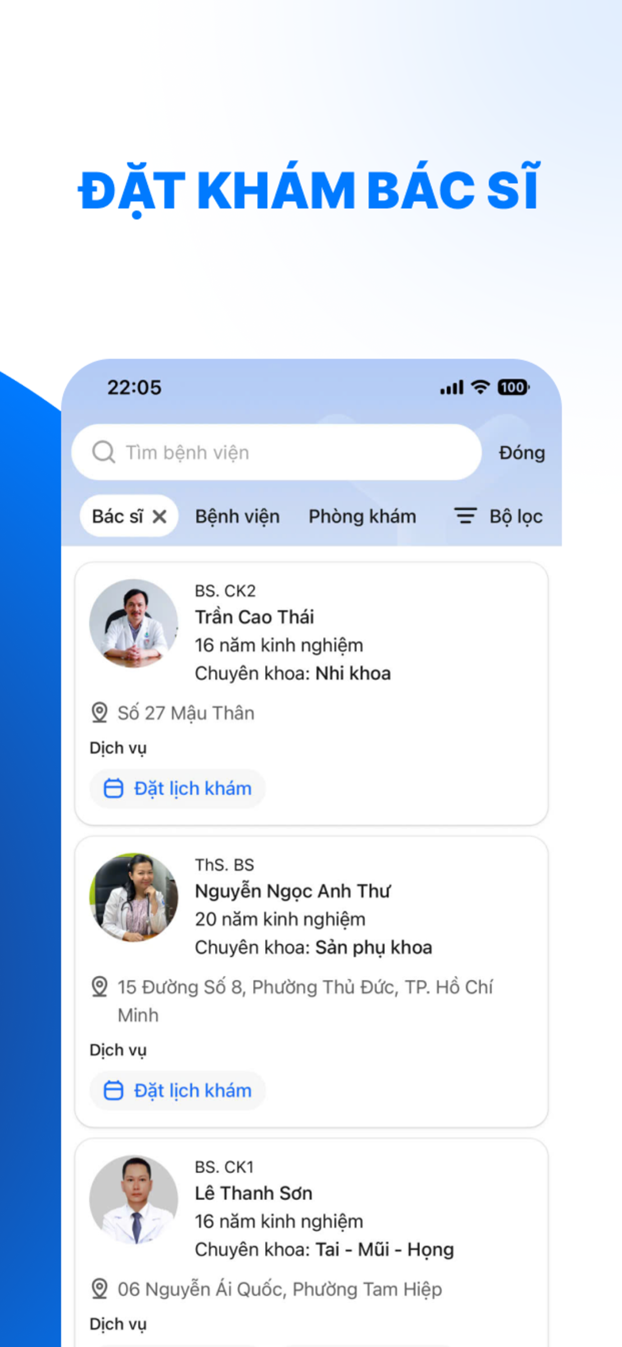 YouMed - Ứng dụng đặt khám screenshot 3