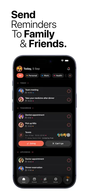 Remimo: Shared Reminders screenshot 1