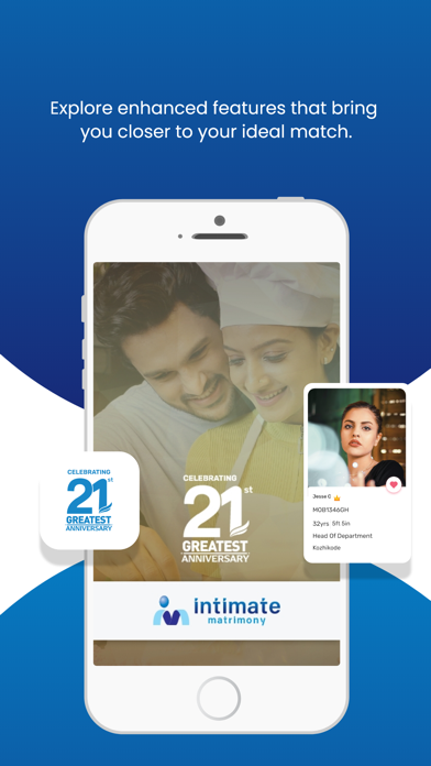 Screenshot #1 pour IntimateMatrimony