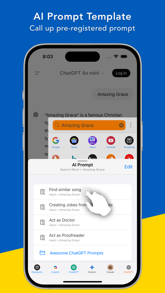 #5. Search Ace - AI Browser (iOS) 게시자: kimihiro kubota