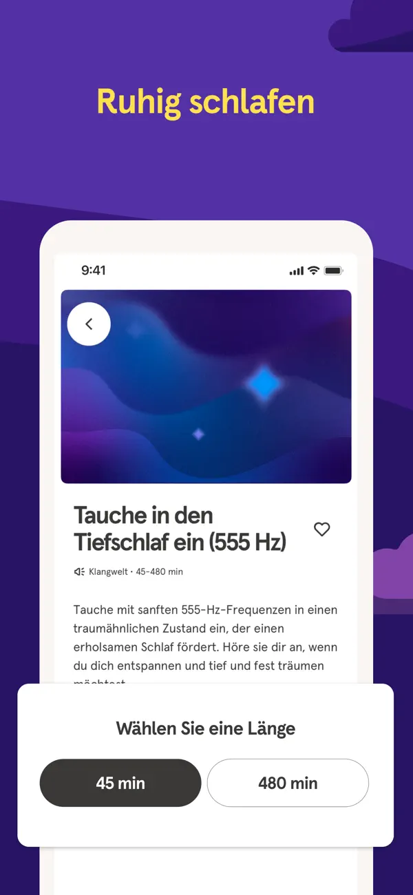 Headspace: Sleep & Meditation iPhone App Screenshot 4 – Gesundheit & Fitness
