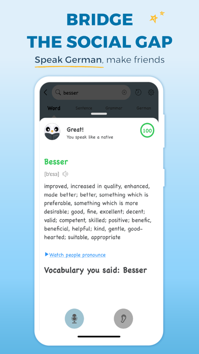 Faztaa German Dictionary Screenshot