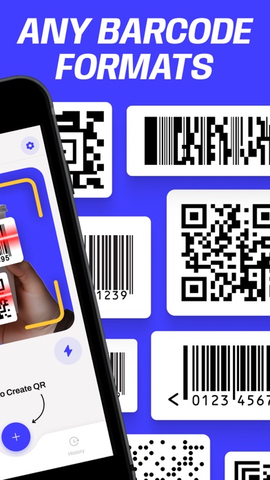 QR Code. Scanner & Reader App Screenshot