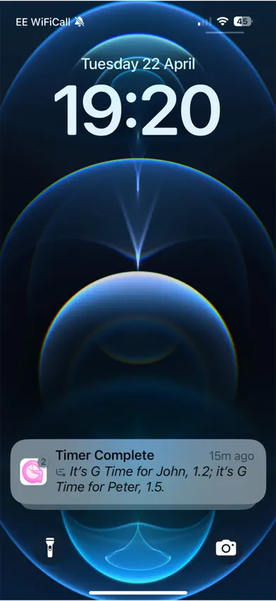 G Time screenshot 4
