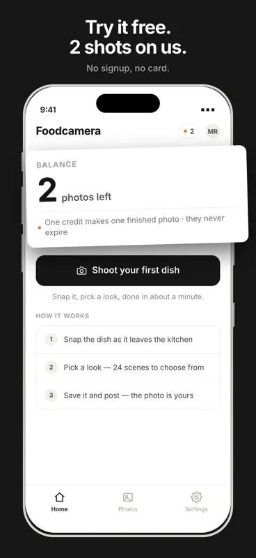 Foodcamera: Food Photo Editor screenshot 5 of 5