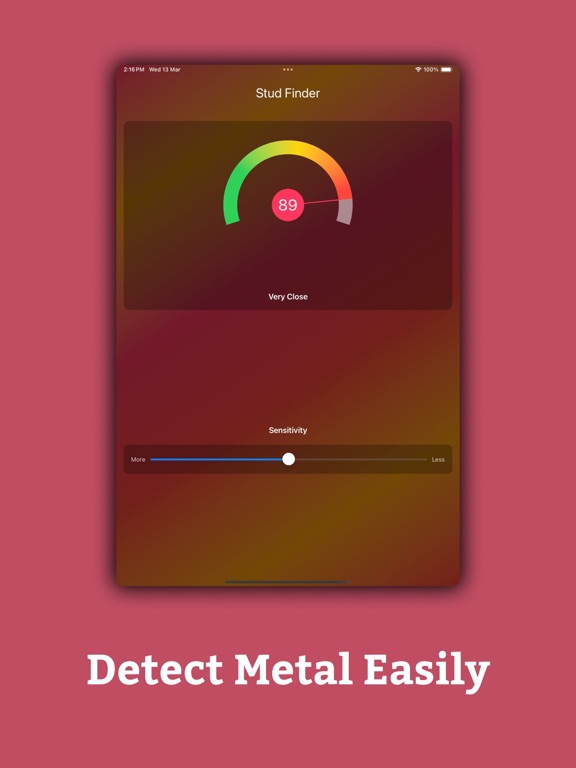 Screenshot #6 pour Metal Detector Stud Finder