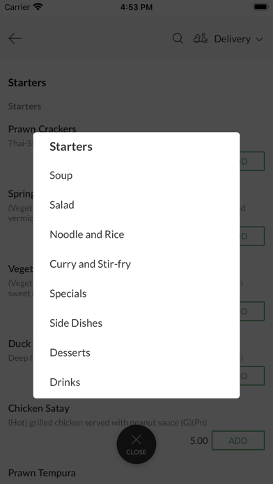 Thai Chef Takeaway Screenshot
