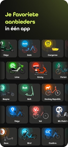 umob – alle ritten in één app iPhone screenshot 6